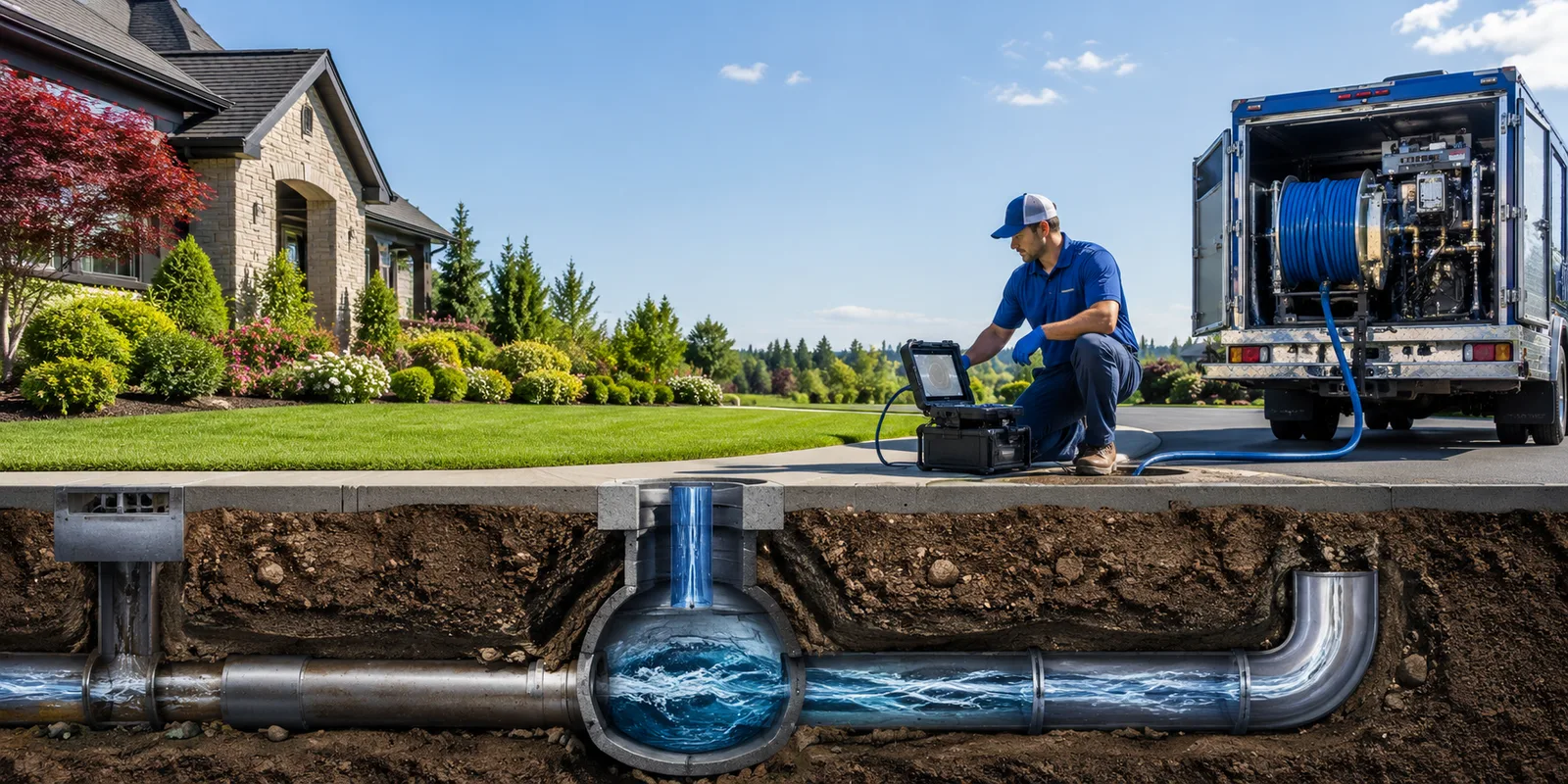 Drainage restoration information for Atlas, MI